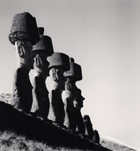 2000 Moai, Study 9, Ahu Nau Nau, Easter Island, 2000